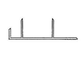 F Extrusion 12 ft Aluminum - Extrusions